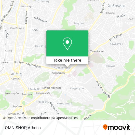 OMNISHOP map