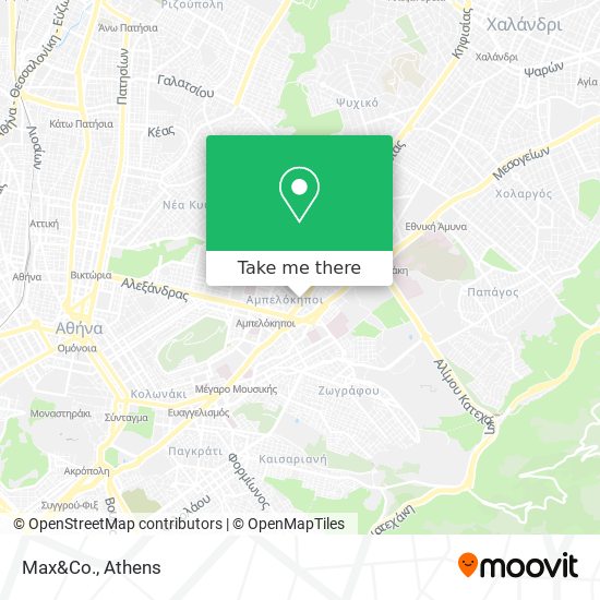 Max&Co. map