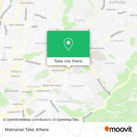 Maktampi Talal map