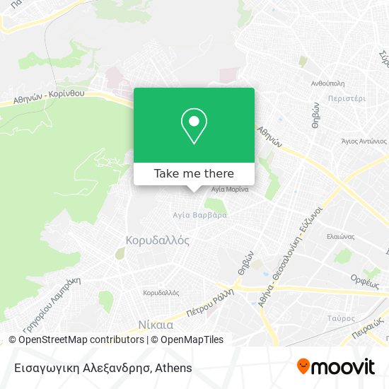 Εισαγωγικη Αλεξανδρησ map