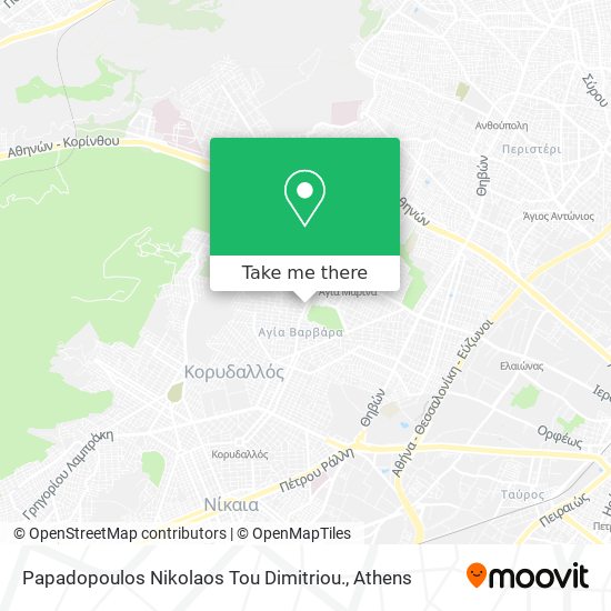 Papadopoulos Nikolaos Tou Dimitriou. map