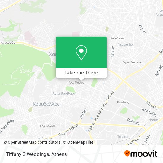 Tiffany S Weddings map