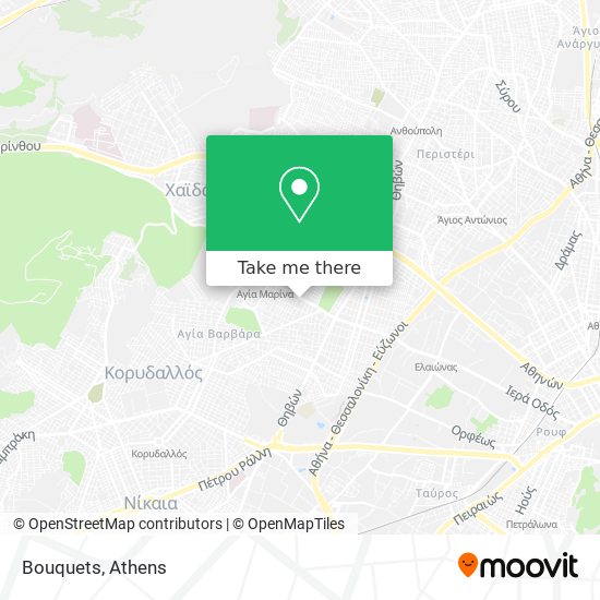 Bouquets map