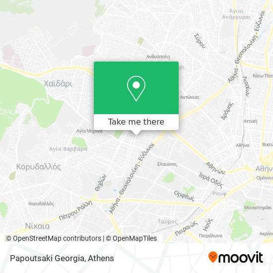 Papoutsaki Georgia map