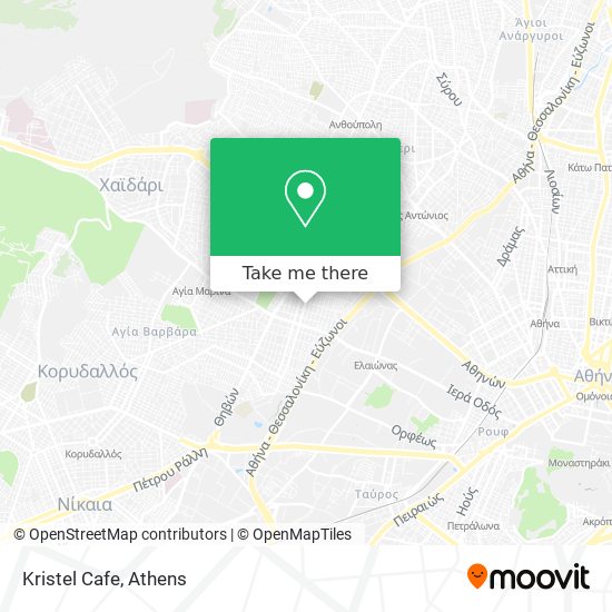 Kristel Cafe map
