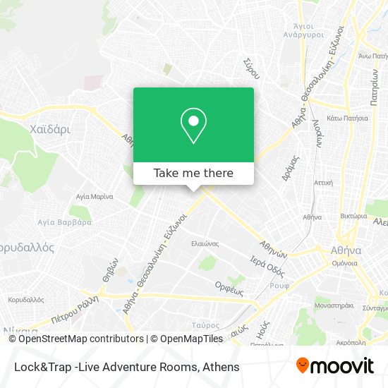 Lock&Trap -Live Adventure Rooms map