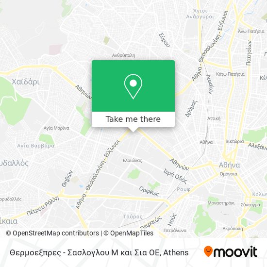 Θερμοεξπρες - Σασλογλου Μ και Σια ΟΕ map