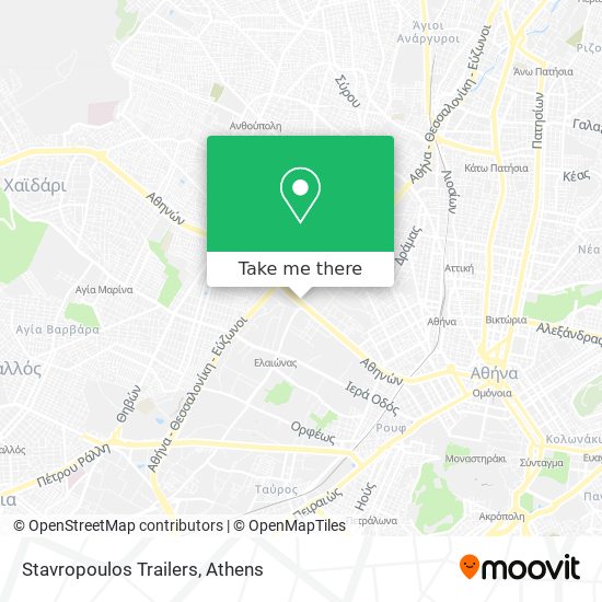 Stavropoulos Trailers map