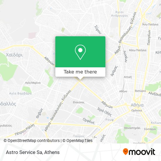 Astro Service Sa map