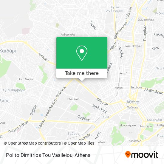 Polito Dimitrios Tou Vasileiou map