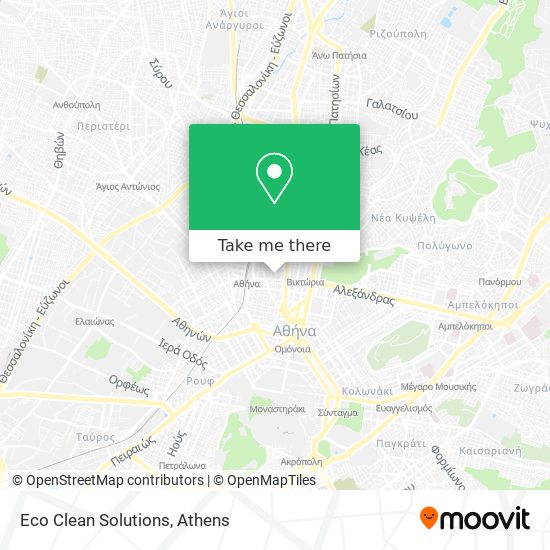 Eco Clean Solutions map