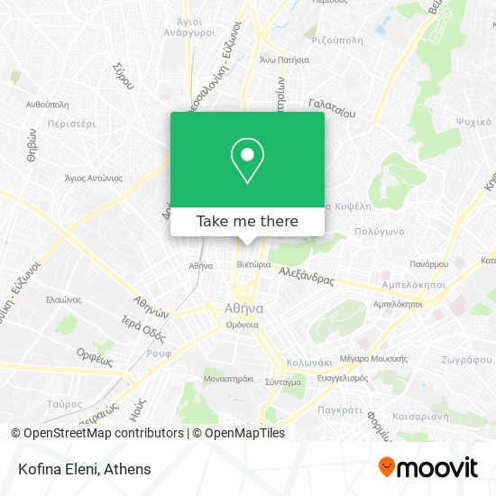 Kofina Eleni map