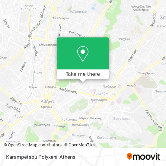 Karampetsou Polyxeni map