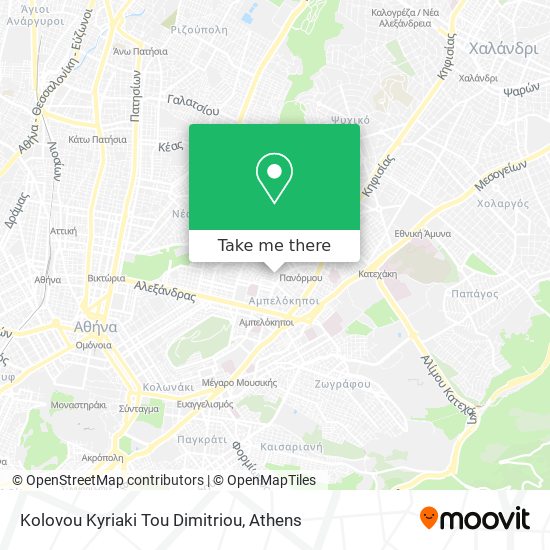 Kolovou Kyriaki Tou Dimitriou map