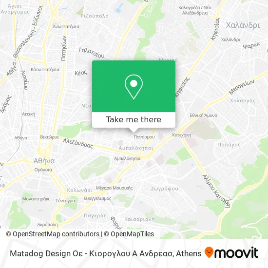 Matadog Design Οε - Κιορογλου Α Ανδρεασ map
