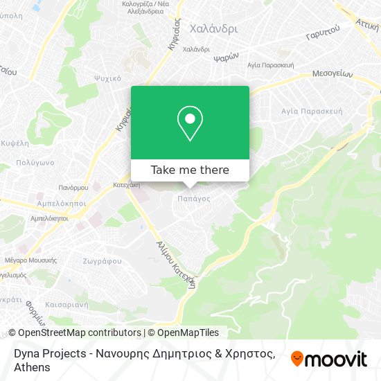 Dyna Projects - Νανουρης Δημητριος & Χρηστος map