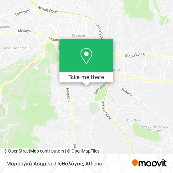 Μαρουγκά Ασημίνα Παθολόγος map