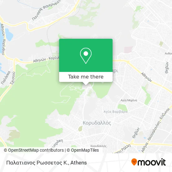 Παλατιανος Ρωσσετος Κ. map