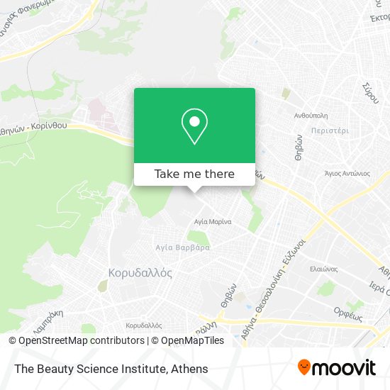 The Beauty Science Institute map