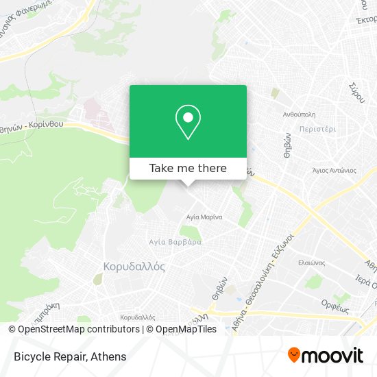 Bicycle Repair map