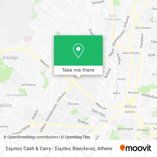 Σεμπος Cash & Carry - Σεμπος Βασιλειος map