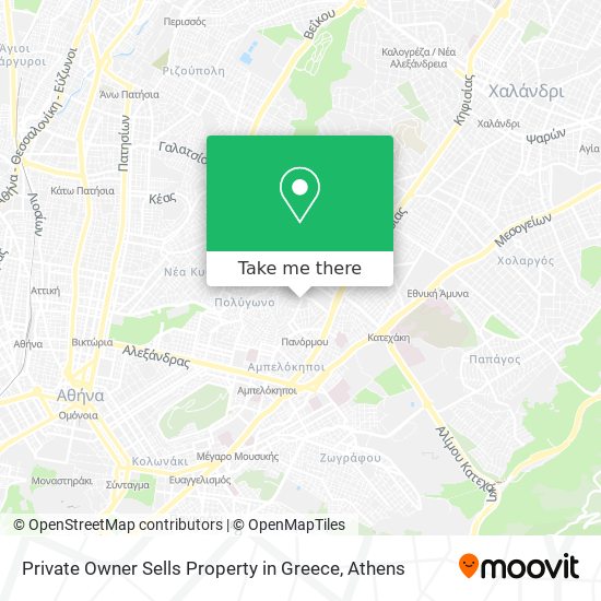 Private Owner Sells Property in Greece map