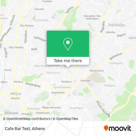 Cafe Bar Test map