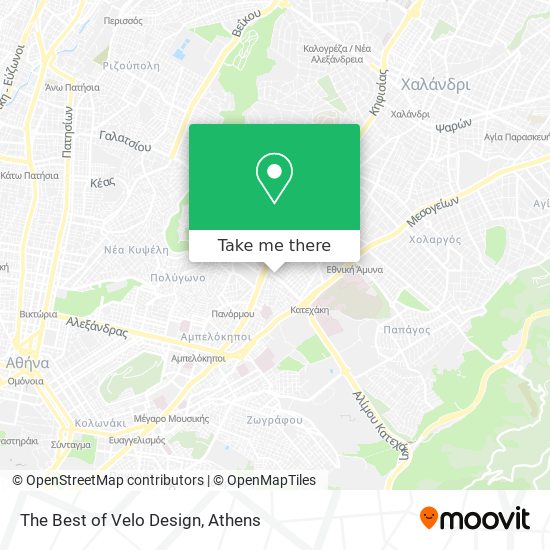 The Best of Velo Design map