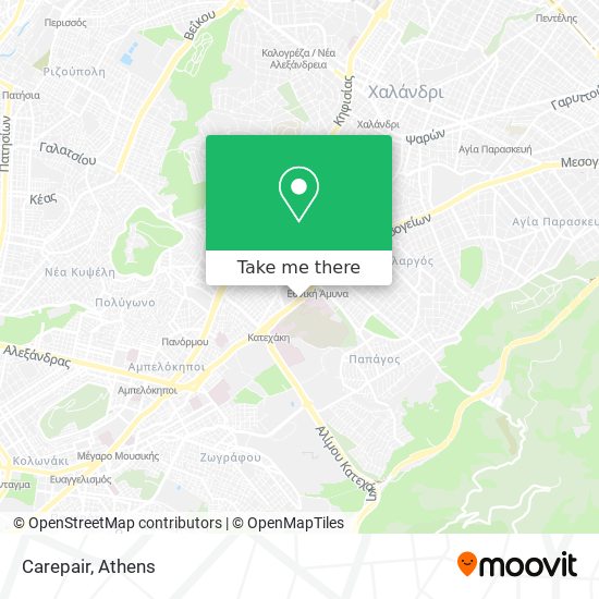 Carepair map