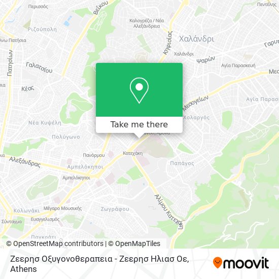 Ζεερησ Οξυγονοθεραπεια - Ζεερησ Ηλιασ Οε map