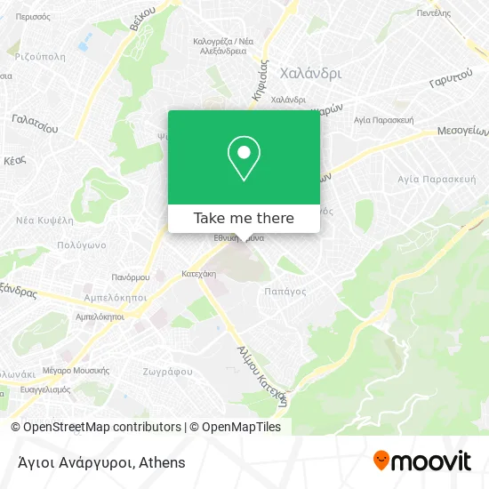 Άγιοι Ανάργυροι map