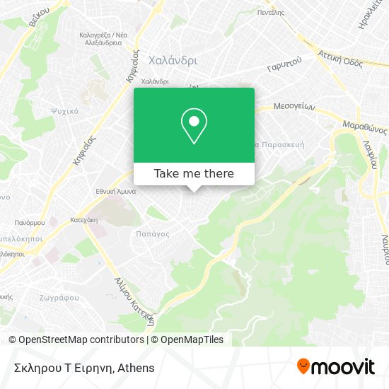 Σκληρου Τ Ειρηνη map