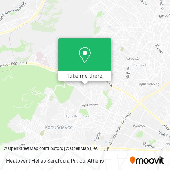 Heatovent Hellas Serafoula Pikiou map