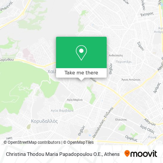 Christina Thodou Maria Papadopoulou O.E. map