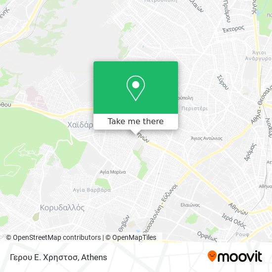 Γερου Ε. Χρηστοσ map