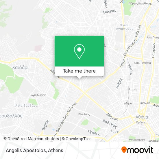 Angelis Apostolos map