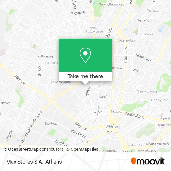 Max Stores S.A. map