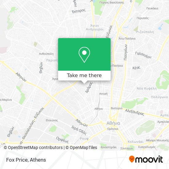 Fox Price map