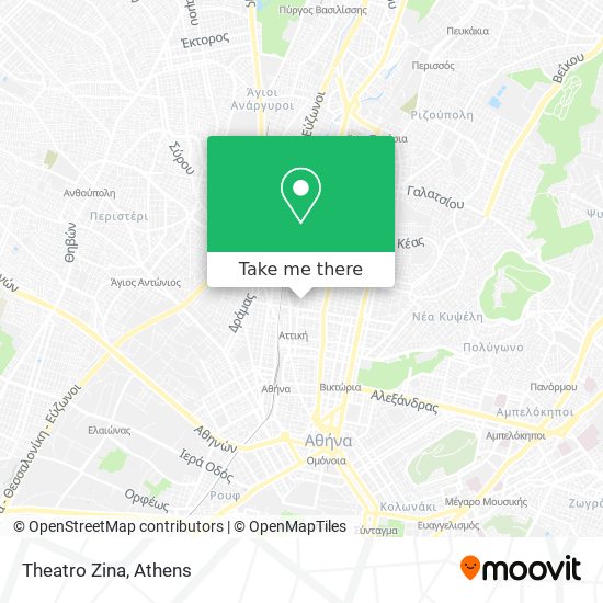 Theatro Zina map