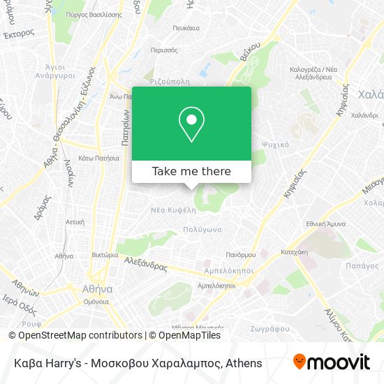 Καβα Harry's - Μοσκοβου Χαραλαμπος map