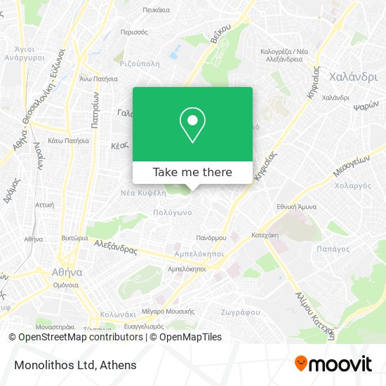 Monolithos Ltd map