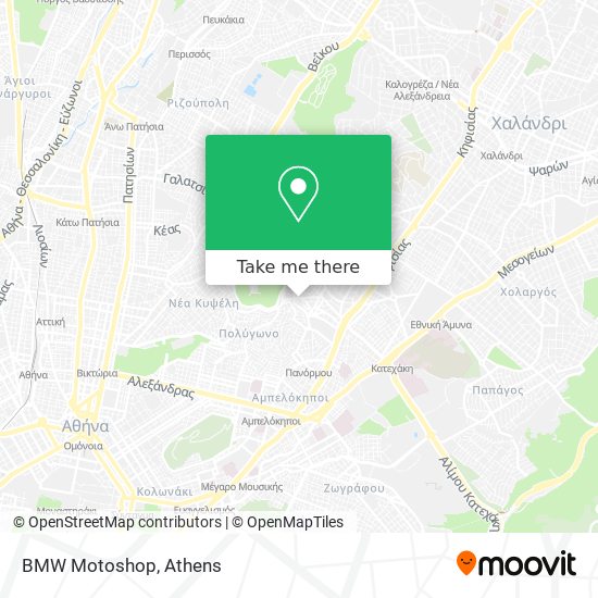 BMW Motoshop map