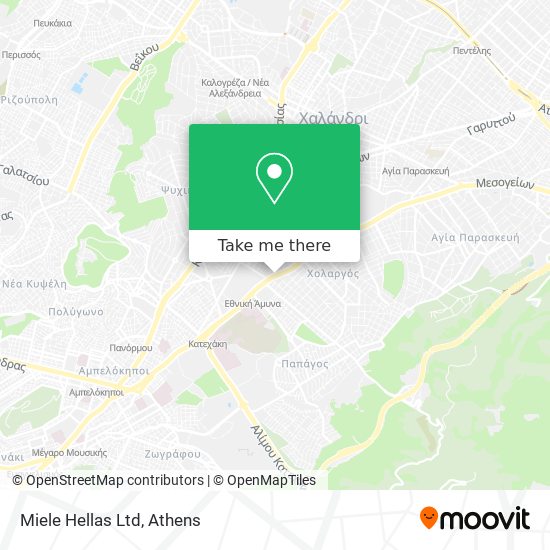 Miele Hellas Ltd map