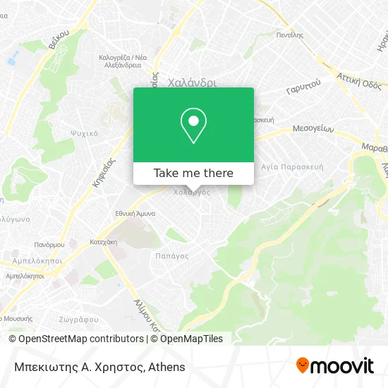 Μπεκιωτης Α. Χρηστος map