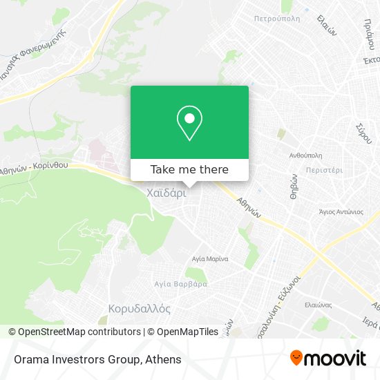 Orama Investrors Group map
