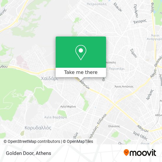 Golden Door map
