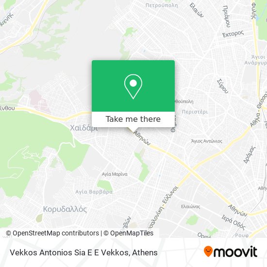 Vekkos Antonios Sia E E Vekkos map