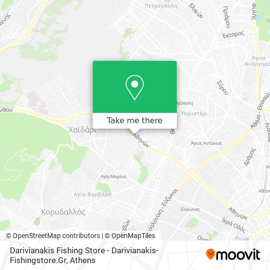 Darivianakis Fishing Store - Darivianakis-Fishingstore.Gr map