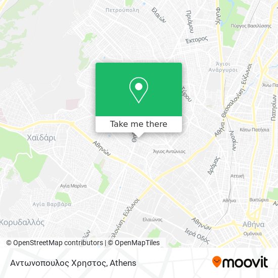 Αντωνοπουλος Χρηστος map