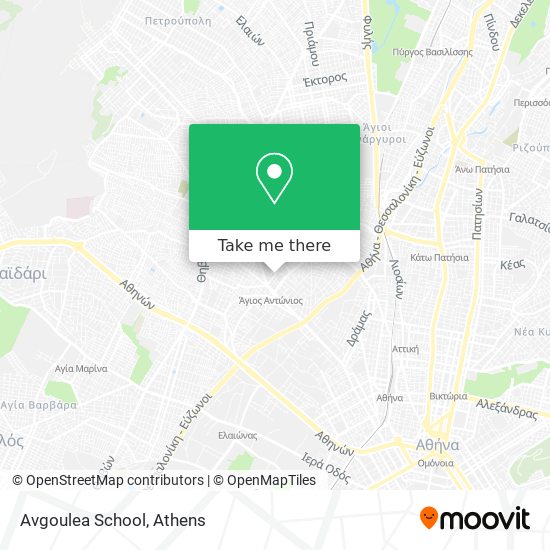 Avgoulea School map
